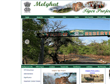 Tablet Screenshot of melghattiger.gov.in
